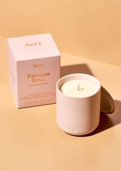 Aery Rose Scented Candle with gift box 