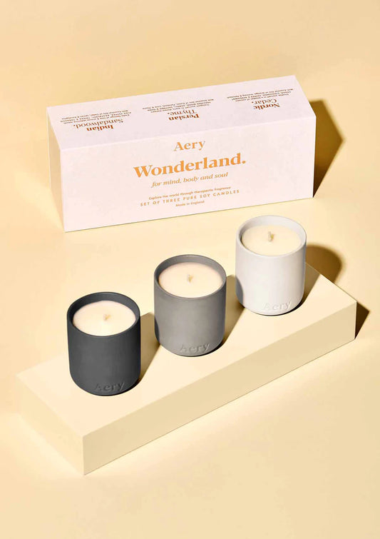 Aery Wonderland Candle Gift Set - 3 x 105g
